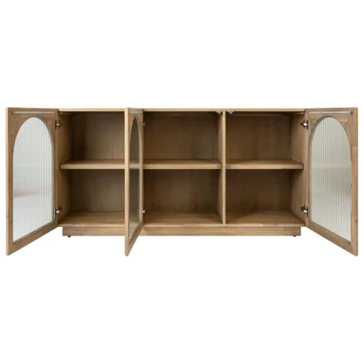 Buffet 3 portes en verre Lousada Acacia