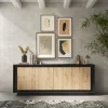 Buffet 4 portes panneaux de particules