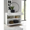 Buffet 1 tiroir et 1 abattant SORANO blanc