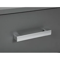 Buffet 6 Tiroirs Gris Graphite ELENZIO