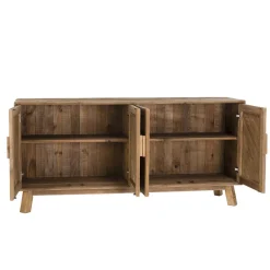 Buffet ANDRIAN 4 Portes Bois Pin Recyclé