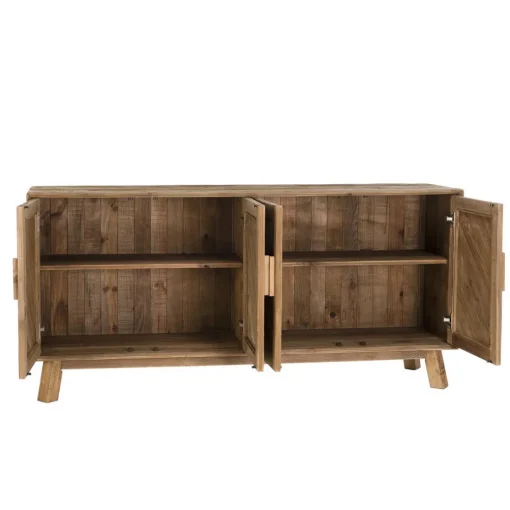 Buffet ANDRIAN 4 Portes Bois Pin Recyclé