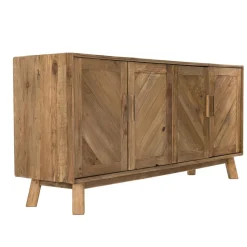 Buffet ANDRIAN 4 Portes Bois Pin Recyclé