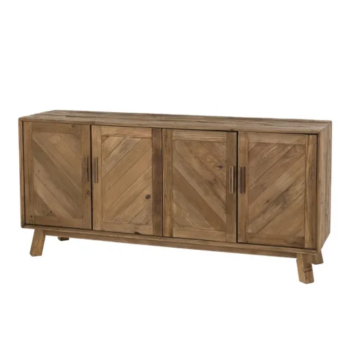 Buffet ANDRIAN 4 Portes Bois Pin Recyclé