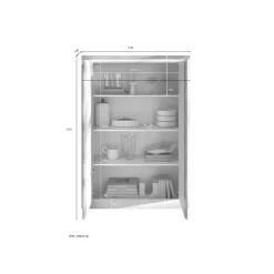 Buffet Blanc SAVONA style contemporain