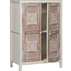 Buffet Haut 2 portes Toudou Bois Vintage