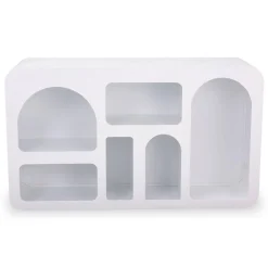 Buffet Navalor design arches style troglodyte Blanc