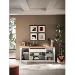 Buffet SAVONA Blanc style contemporain