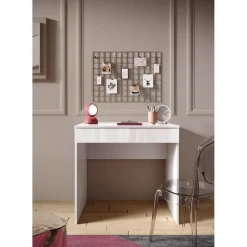 Bureau a Panneau de particules blanc