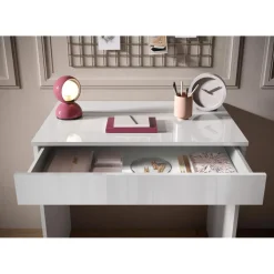 Bureau a Panneau de particules blanc