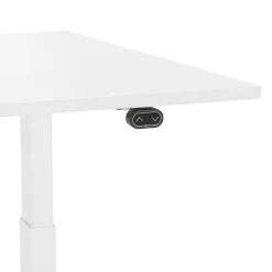Bureau assis debout électrique 'TRONIK' blanc