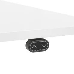 Bureau assis debout électrique 'TRONIK' blanc