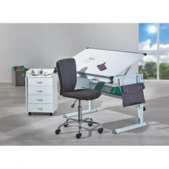 Bureau blanc 3 en 1 MATTHIS