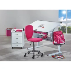 Bureau blanc 3 en 1 MATTHIS