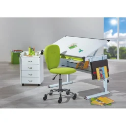 Bureau blanc 3 en 1 MATTHIS