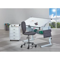 Bureau blanc 3 en 1 MATTHIS