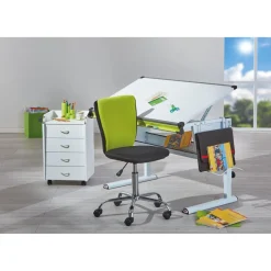 Bureau blanc 3 en 1 MATTHIS