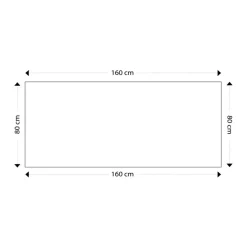Bureau droit design 'XLINE' en bois finition Noyer et métal noir