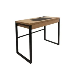 Bureau En Bois Et Metal
