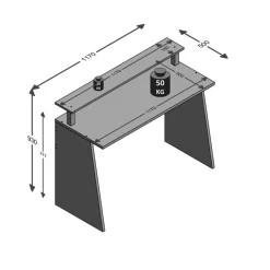 Bureau gaming ZOCKER PRO anthracite