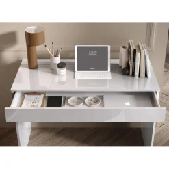 Bureau Panneau de particules blanc