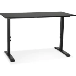 Bureau réglable en hauteur noir 'OSMOSE'