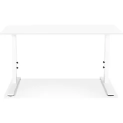 Bureau réglable en hauteur blanc 'OSMOSE'