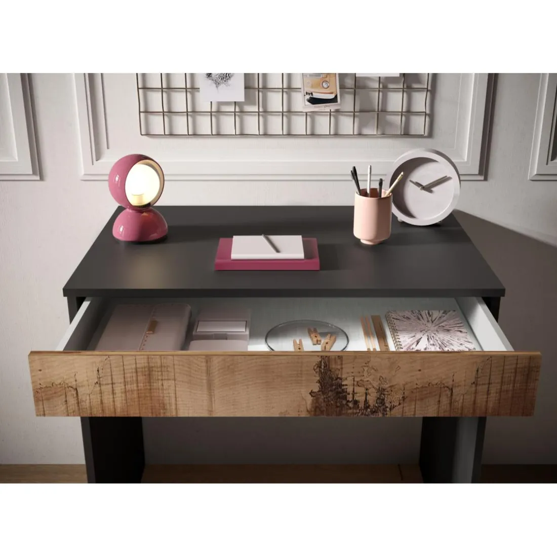 Bureau Tons Bois Panneau de particules