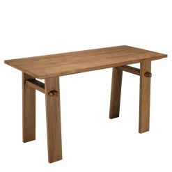 Bureau 140x60cm en bois de teck recyclé