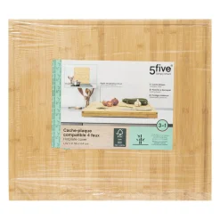 Cache plaque 52x58cm en bambou