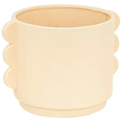 Cache pot Hind Céramique Écru