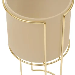 Cache-pot Zigy doré