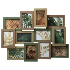 Cadre photo pèle mele multicolore JULIA 12 photos