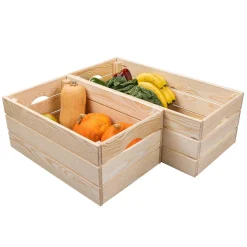 Cagette en bois VALLONI Pin naturel