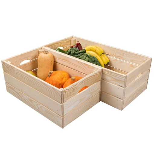 Cagette en bois VALLONI Pin naturel