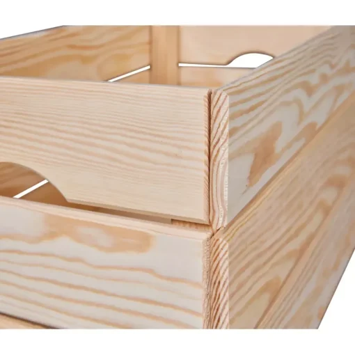 Cagette en bois VALLONI Pin naturel