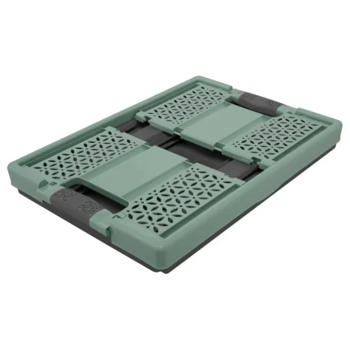 Caisse pliable plastique gris