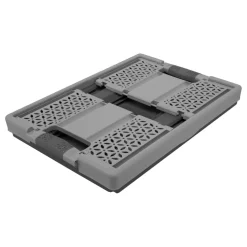 Caisse pliable plastique gris