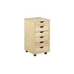 Caisson à roulettes en Bois massif TCHAUM