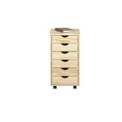 Caisson à roulettes en Bois massif TCHAUM