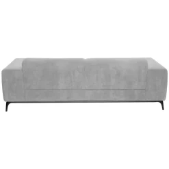 Canapé 3 Places Velours Côtelé CHRIS Gris