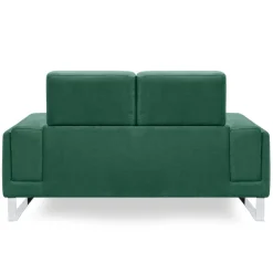 Canapé 2 places Velours côtelé Vert GRAHAM