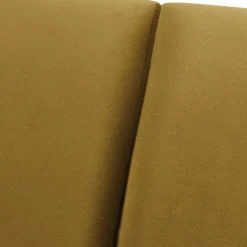 Canapé 3 places velours ocre