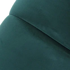 Canapé 2 places velours vert foncé