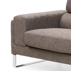 Canapé Barth 2 places Tissu Taupe