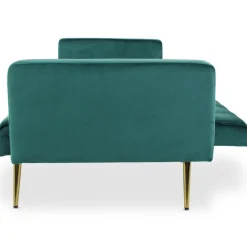 Canapé Convertible Clic-Clac JUICY Velours Vert