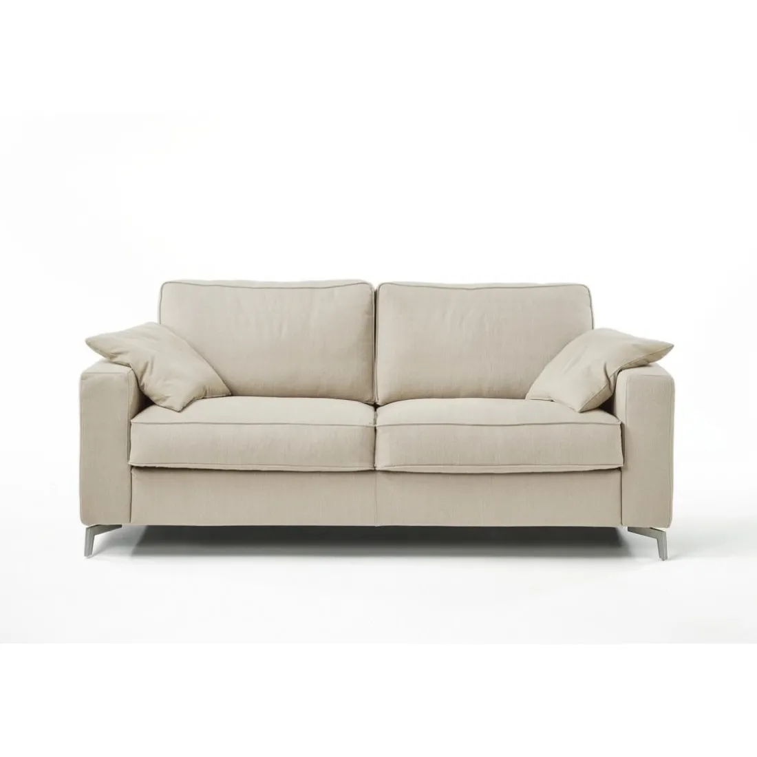 Canapé convertible express Beige 3 places CARLA