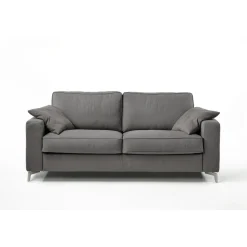 Canapé convertible express Gris Anthracite 3 places CARLA