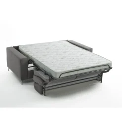 Canapé convertible express Gris Anthracite 3 places CARLA