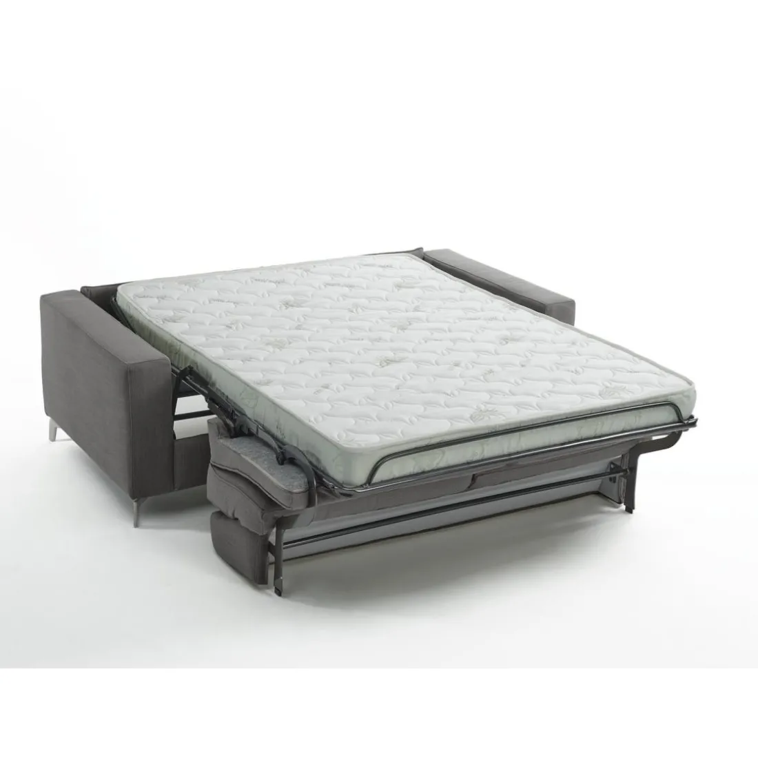 Canapé convertible express Gris Anthracite 3 places CARLA